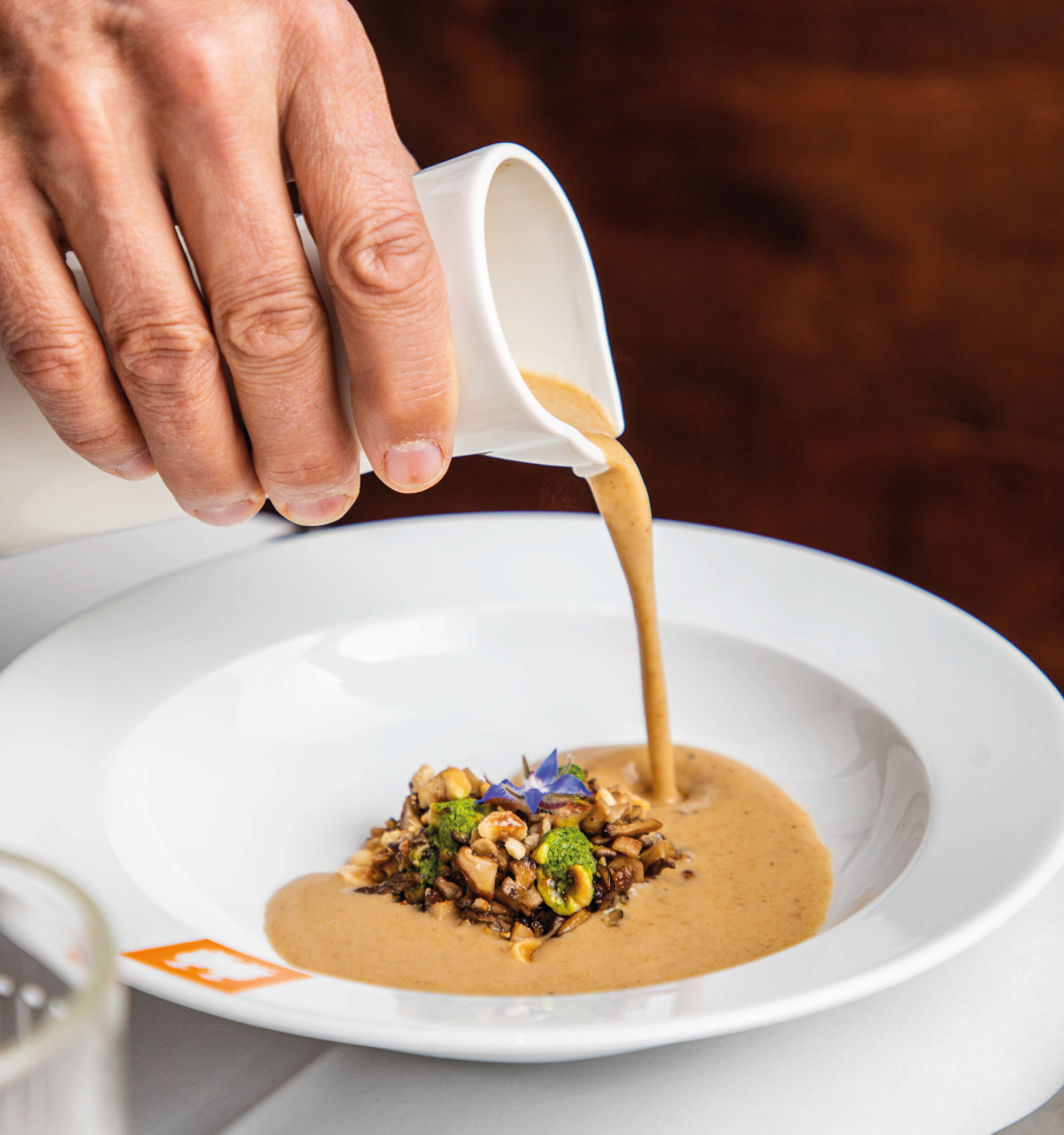 Plat du restaurant L'ambassade d'Auvergne