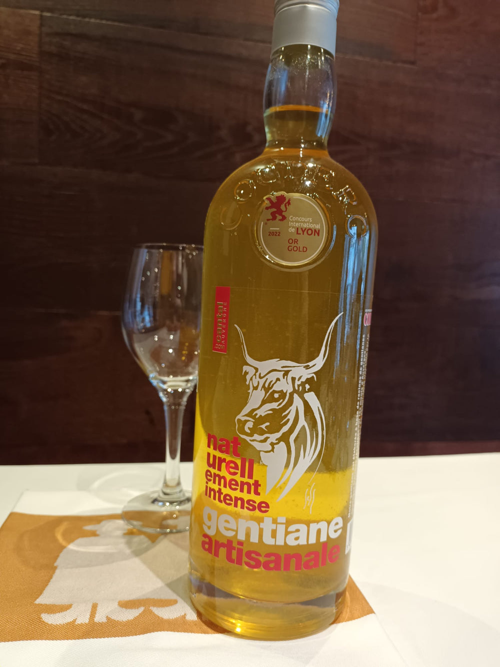 Gentiane intense Couderc Cantal 1l/18°
